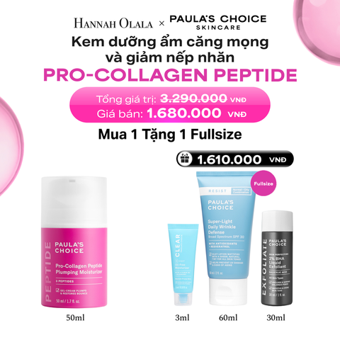  KEM DƯỠNG ẨM CĂNG MỌNG VÀ GIẢM NẾP NHĂN PRO-COLLAGEN 50ML - DEAL 7 - B19 