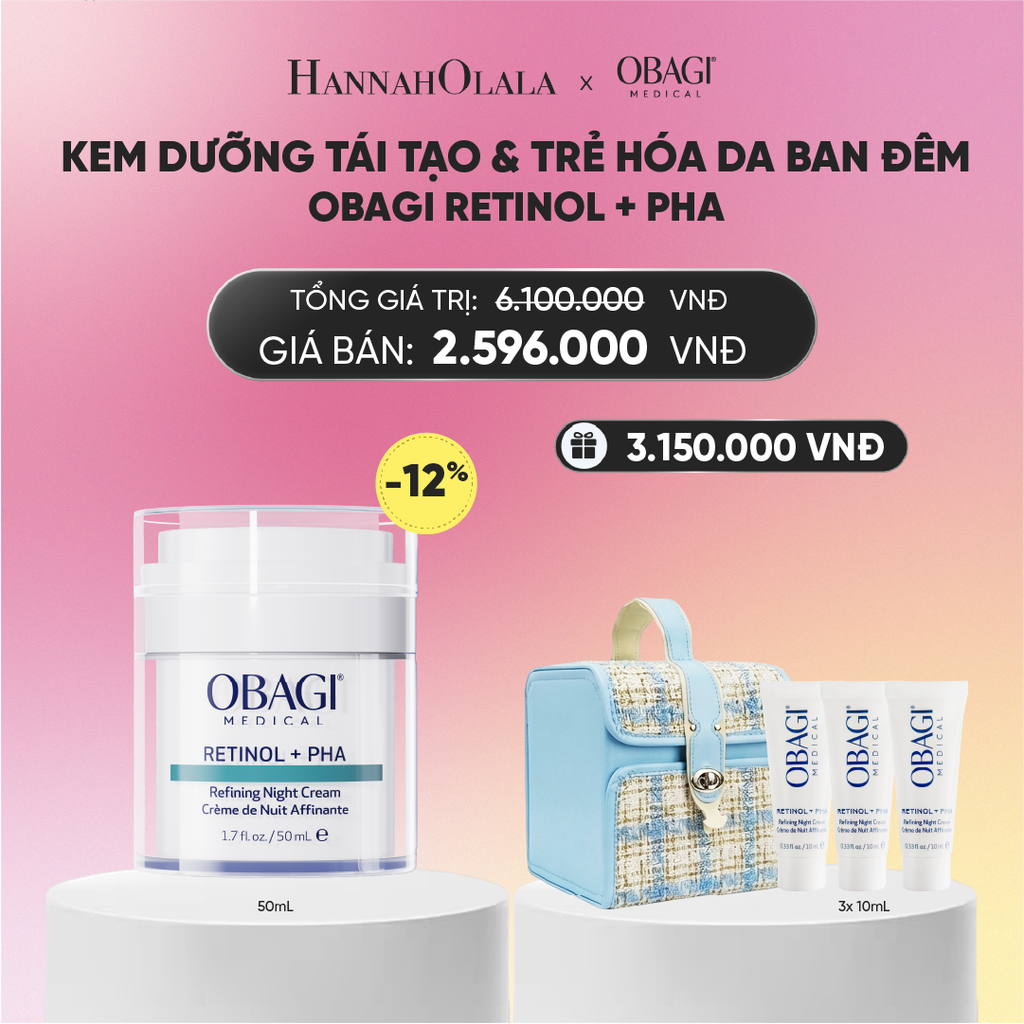  KEM DƯỠNG TÁI TẠO VÀ TRẺ HÓA DA BAN ĐÊM RETINOL + PHA 50ML - DEAL 7_A857 