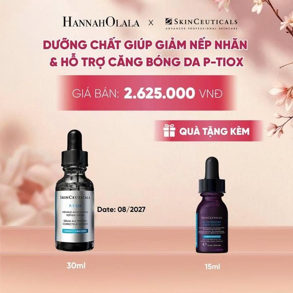  DƯỠNG CHẤT GIÚP GIẢM NẾP NHĂN, HỖ TRỢ CĂNG BÓNG DA SKINCEUTICALS P-TIOX 30ML - A790 