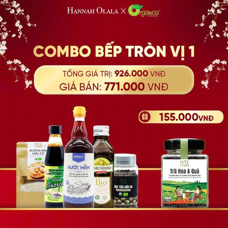  DEAL 7: COMBO BẾP TRÒN VỊ 