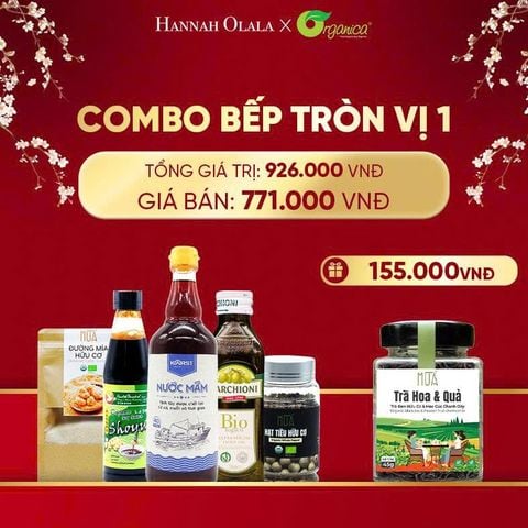  DEAL 7: COMBO BẾP TRÒN VỊ 
