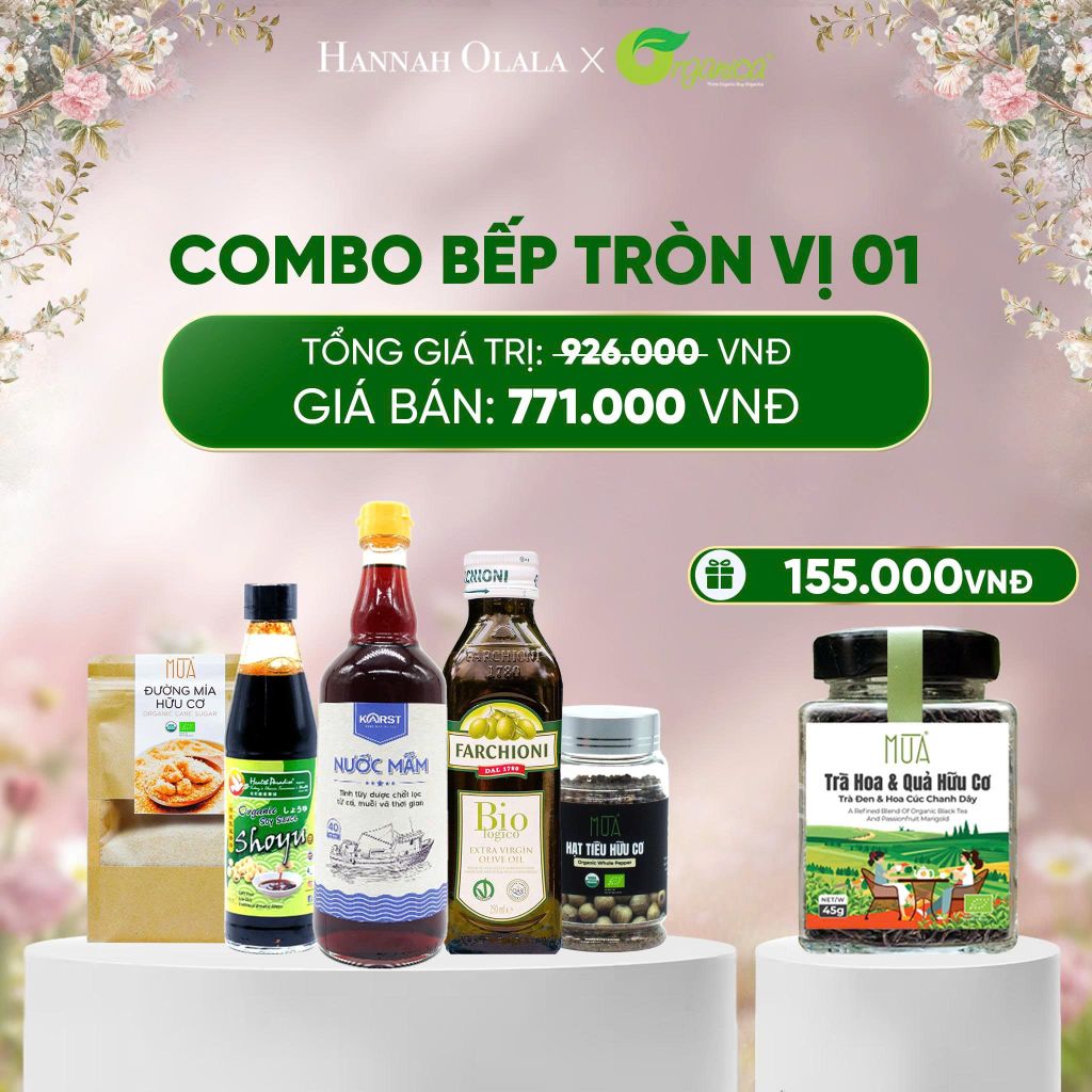  E553_DEAL 7: COMBO BẾP TRÒN VỊ 