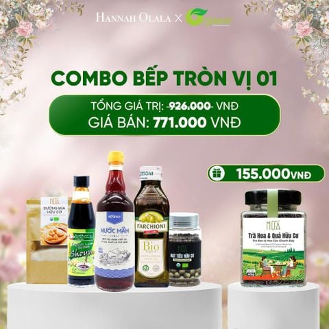 E553_DEAL 7: COMBO BẾP TRÒN VỊ 