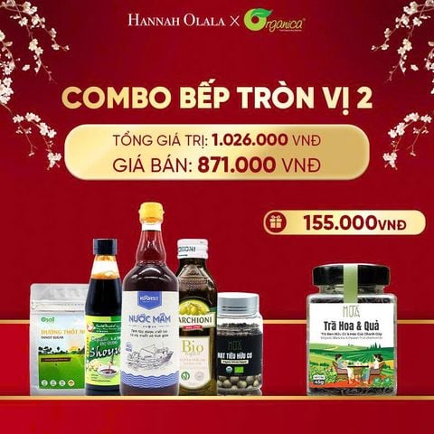  DEAL 7: COMBO BẾP TRÒN VỊ 