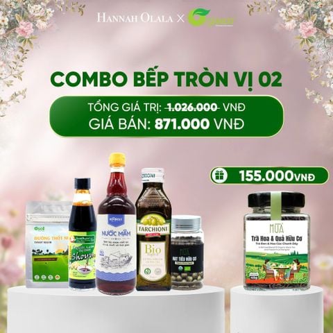  E553_DEAL 7: COMBO BẾP TRÒN VỊ 
