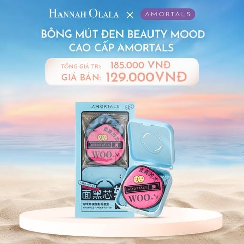  C1127_DEAL 7:BÔNG MÚT ĐEN CAO CẤP AMORTALS 