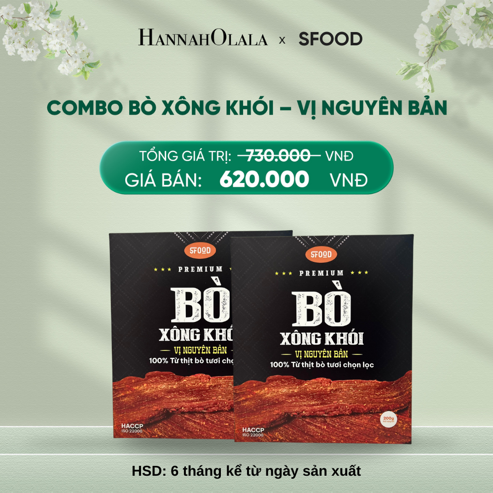  DEAL 07: COMBO BÒ XÔNG KHÓI – VỊ NGUYÊN BẢN 