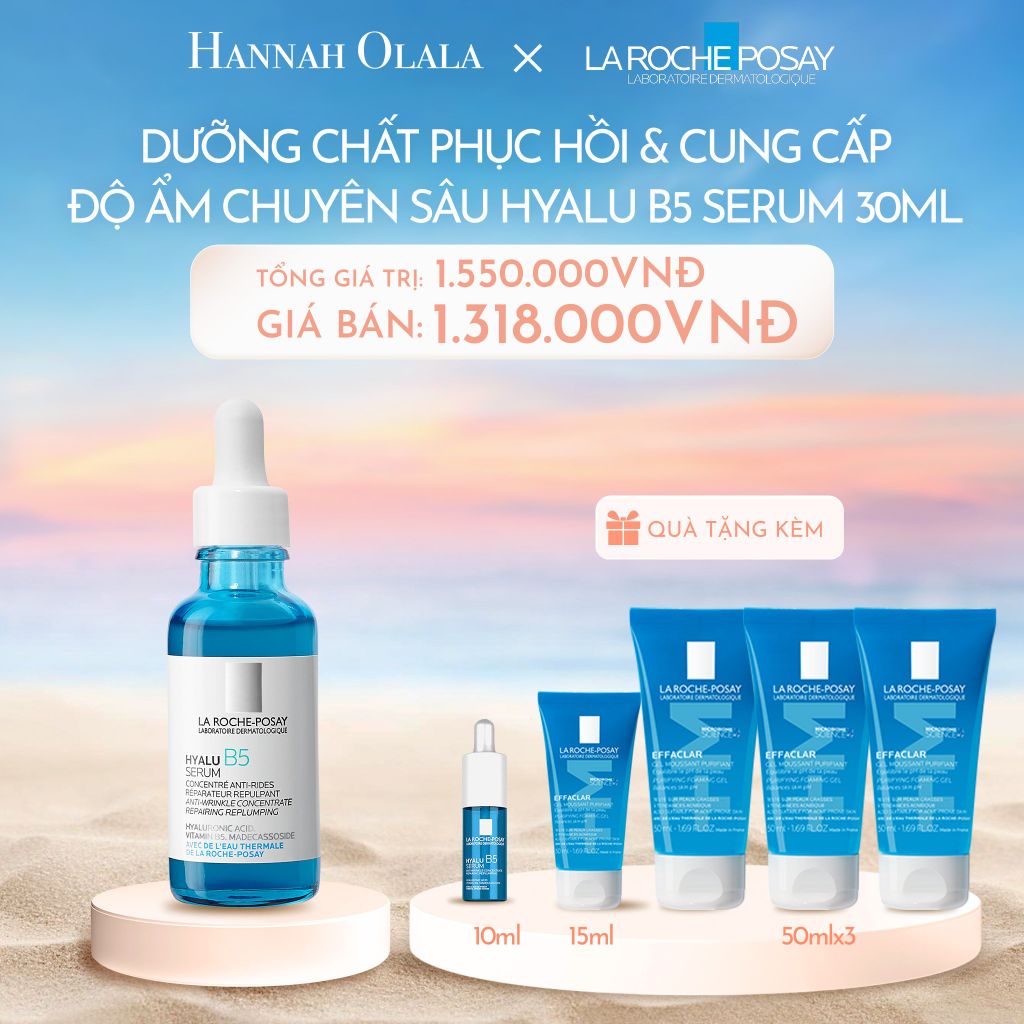  C156_DEAL 7: DƯỠNG CHẤT PHỤC HỒI & CUNG CẤP ĐỘ ẨM CHUYÊN SÂU HYALU B5 SERUM 30ML 