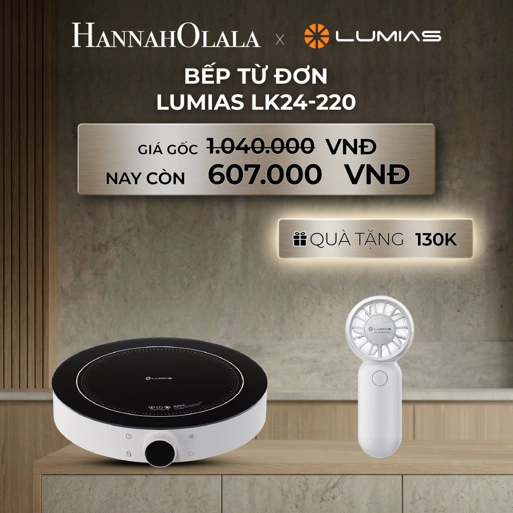  DEAL 8: BẾP TỪ ĐƠN LUMIAS LK24-220 