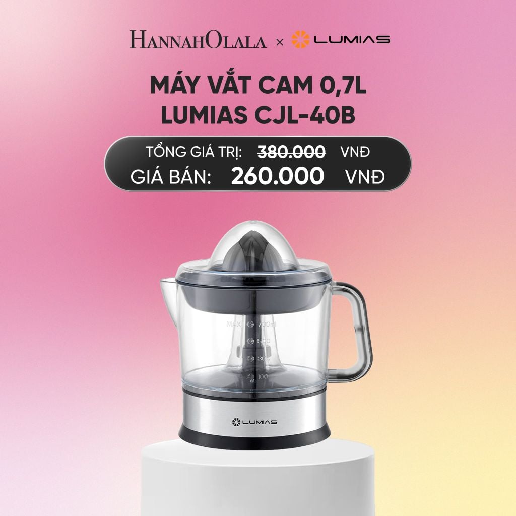  DEAL 8: MÁY VẮT CAM 0,7L LUMIAS CJL-40B_A1203 