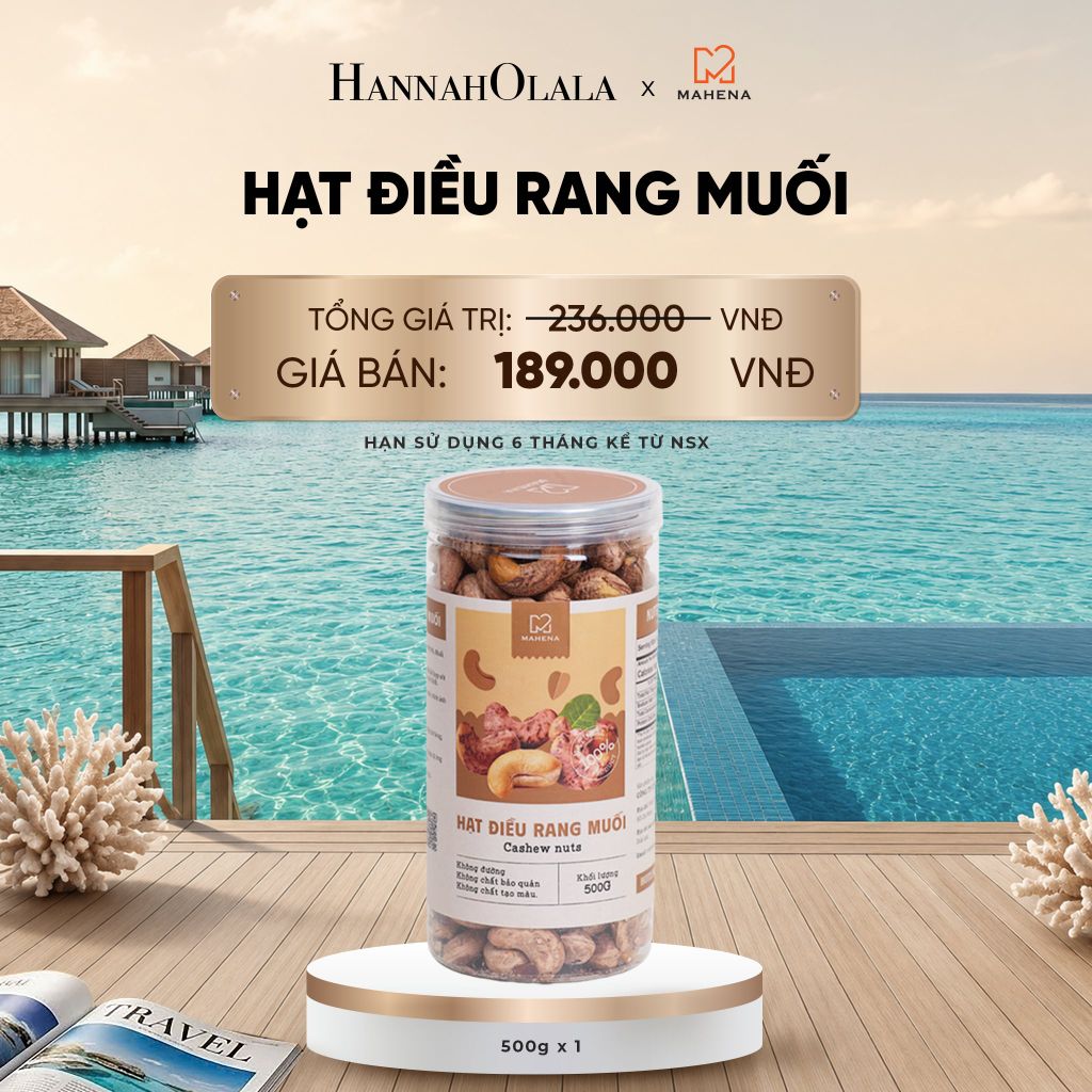  DEAL 8: HẠT ĐIỀU RANG MUỐI 500G_ D134 