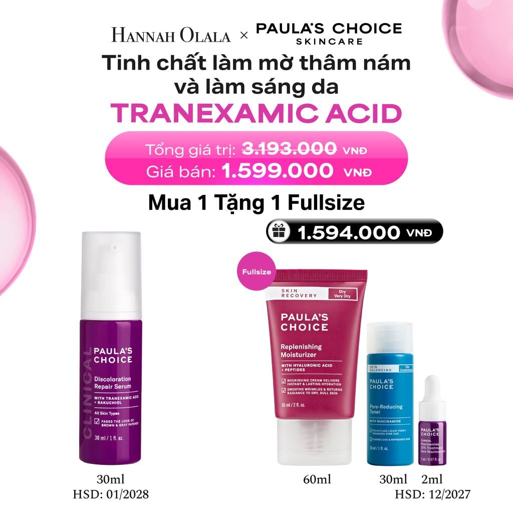  TINH CHẤT LÀM MỜ THÂM NÁM CLINICAL DISCOLORATION REPAIR SERUM 30ML - HSD 01/2028 - DEAL 8 - B20 