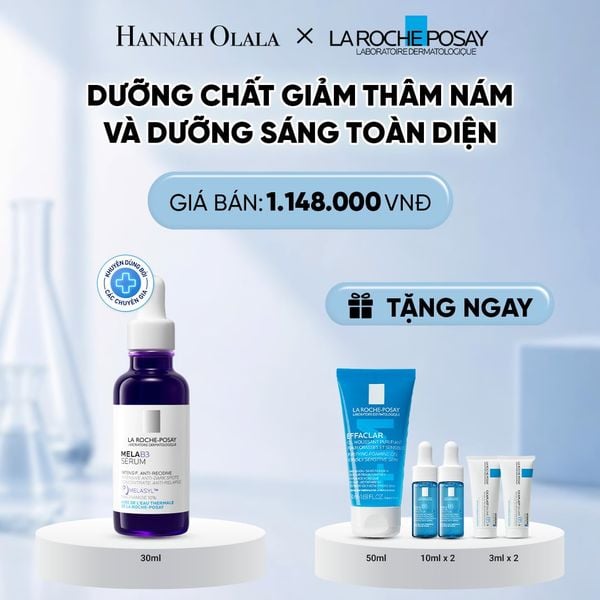  DƯỠNG CHẤT GIÚP CẢI THIỆN GIẢM THÂM NÁM & DƯỠNG SÁNG TOÀN DIỆN MELA B3 SERUM 30ML DEAL 8: - D49 