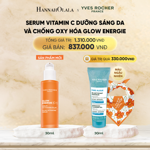  [SẢN PHẨM MỚI] SERUM VITAMIN C DƯỠNG SÁNG DA VÀ CHỐNG OXY HÓA GLOW ENERGIE 