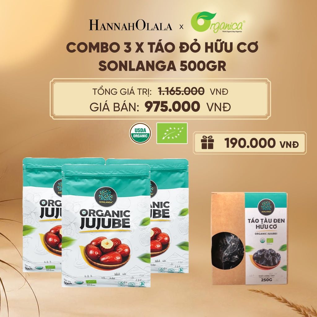  TÁO ĐỎ HỮU CƠ - DEAL 8 - E121 