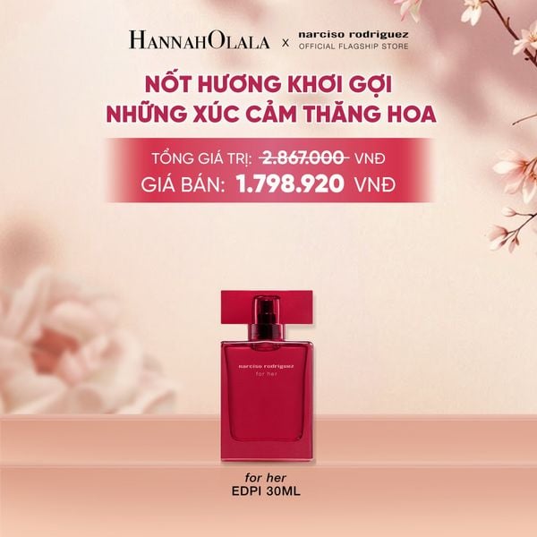  NƯỚC HOA NỮ NARCISO RODRIGUEZ FOR HER EAU DE PARFUM INTENSE 30ML - DEAL 8 