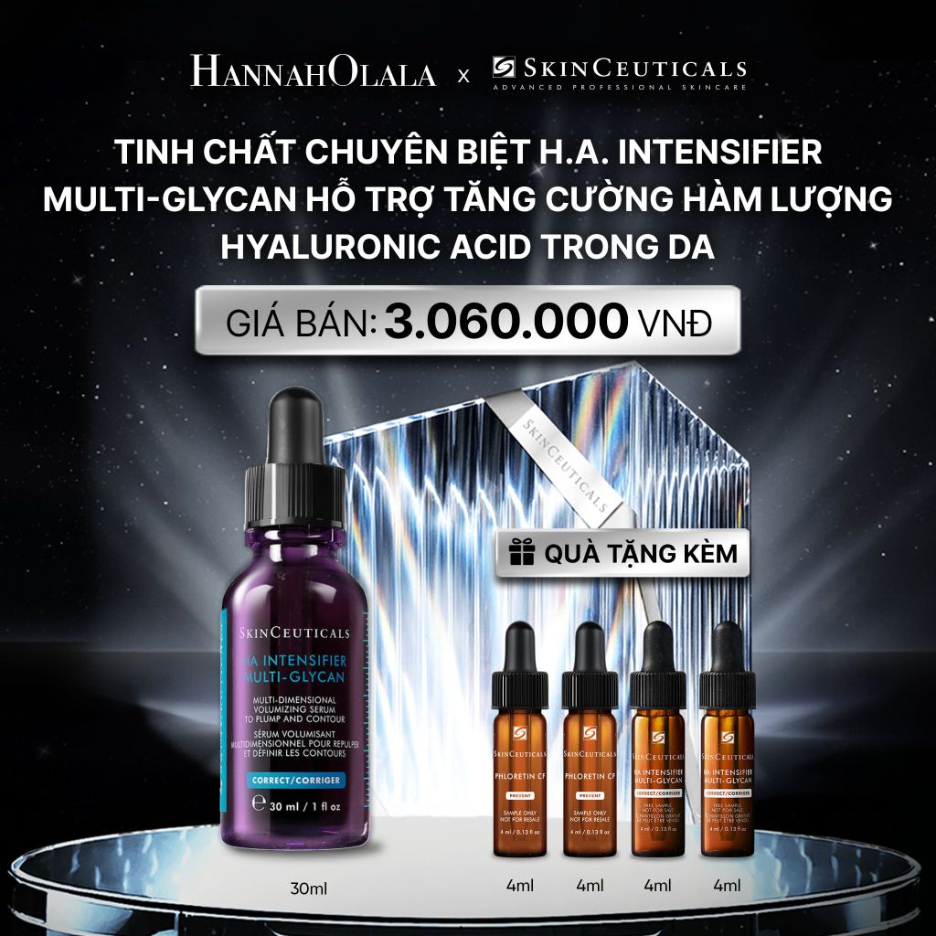  TINH CHẤT CHUYÊN BIỆT SKIN CEUTICALS H.A. INTENSIFIER MULTI-GLYCAN HỖ TRỢ TĂNG CƯỜNG HÀM LƯỢNG HYALURONIC ACID TRONG DA - B77 