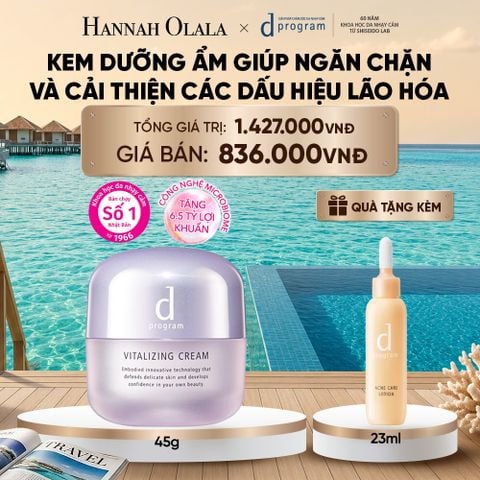  KEM DƯỠNG NGĂN NGỪA LÃO HÓA D PROGRAM VITALIZING CREAM 45G - DEAL 8_ D1555 