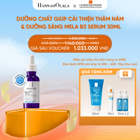  FD DEAL 8: DƯỠNG CHẤT GIÚP CẢI THIỆN GIẢM THÂM NÁM & DƯỠNG SÁNG TOÀN DIỆN MELA B3 SERUM 30ML 