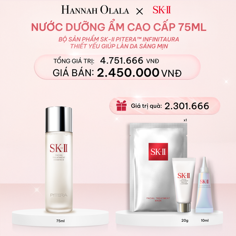  E258_DEAL 8: BỘ SẢN PHẨM SK-II PITERA™ INFINITAURA THIẾT YẾU GIÚP LÀN DA SÁNG MỊN 