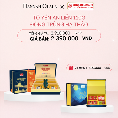  E1009_DEAL 8: TỔ YẾN ĂN YỀN 110G- ĐÔNG TRÙNG HẠ THẢO 