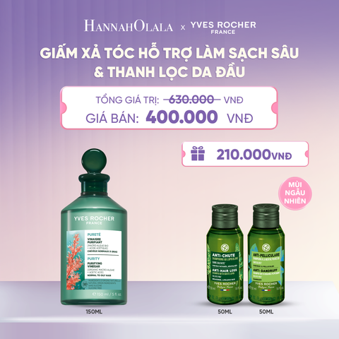  GIẤM XẢ TÓC HỖ TRỢ LÀM SẠCH SÂU VÀ THANH LỌC DA ĐẦU  - L066 