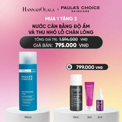  NƯỚC CÂN BẰNG ĐỘ ẨM VÀ ĐIỀU CHỈNH LỖ CHÂN LÔNG 190ML - DEAL 8_A768 