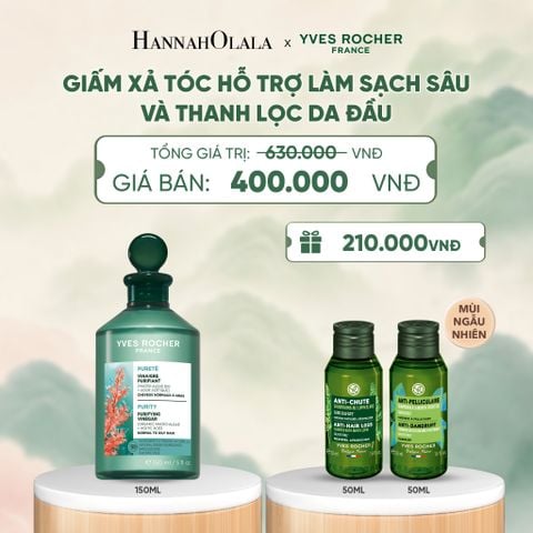  GIẤM XẢ TÓC HỖ TRỢ LÀM SẠCH SÂU VÀ THANH LỌC DA ĐẦU - A523 