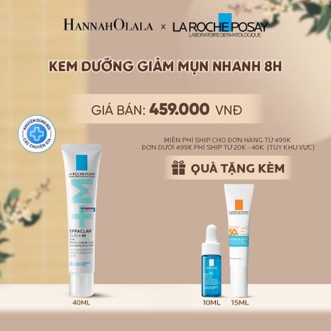  KEM DƯỠNG GIẢM MỤN NHANH 8 GIỜ LA ROCHE-POSAY EFFACLAR DUO+ M 40ML - A932 