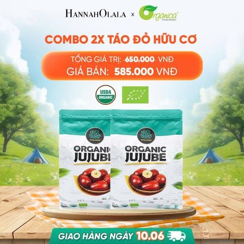  COMBO TÁO ĐỎ KỶ TỬ HỮU CƠ [GIAO HÀNG TỪ 10.06] - DEAL 8 