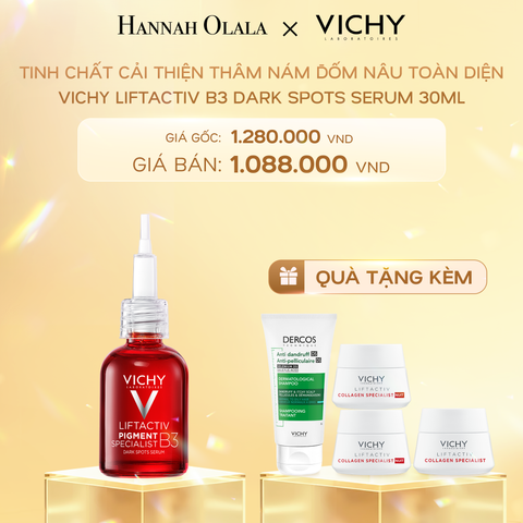  DEAL 8: TINH CHẤT GIÚP CẢI THIỆN THÂM NÁM ĐỐM NÂU TOÀN DIỆN VICHY LIFTACTIV B3 DARK SPOTS SERUM 30ML 