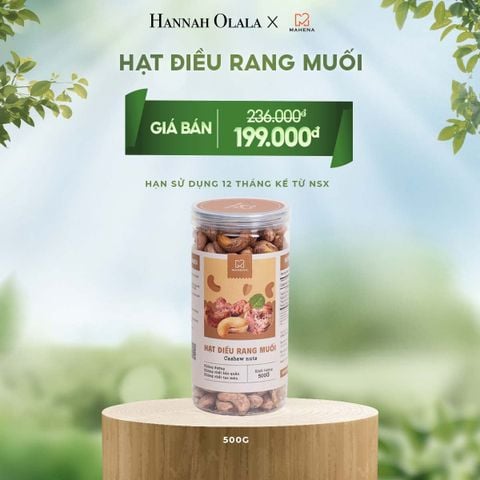  E37_DEAL 8: HẠT ĐIỀU RANG MUỐI 500G 