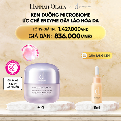  DEAL 8: KEM DƯỠNG NGĂN NGỪA LÃO HÓA D PROGRAM VITALIZING CREAM 45G 