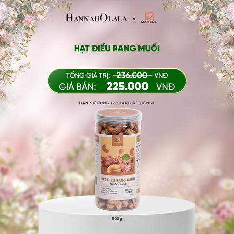  DEAL 8: HẠT ĐIỀU RANG MUỐI 500G 