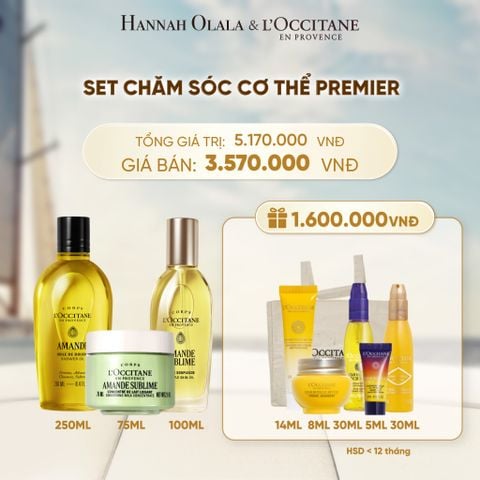  SET CHĂM SÓC CƠ THỂ PREMIER LOCCITANE - A1264 
