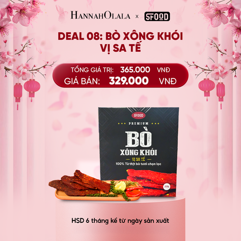  A1672_DEAL 08: BÒ XÔNG KHÓI – VỊ SA TẾ 