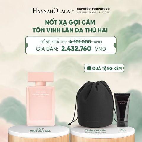  NƯỚC HOA NỮ NARCISO RODRIGUEZ MUSC NUDE EDP 50ML - DEAL 8 - A1267 
