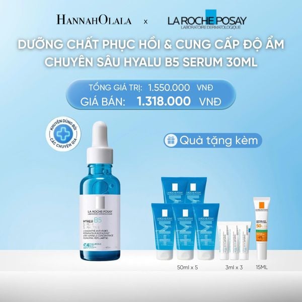  [MỚI] DEAL 8: DƯỠNG CHẤT PHỤC HỒI & CUNG CẤP ĐỘ ẨM CHUYÊN SÂU HYALU B5 SERUM 30ML ([CẢI TIẾN MỚI - 4 LOẠI HA]) 