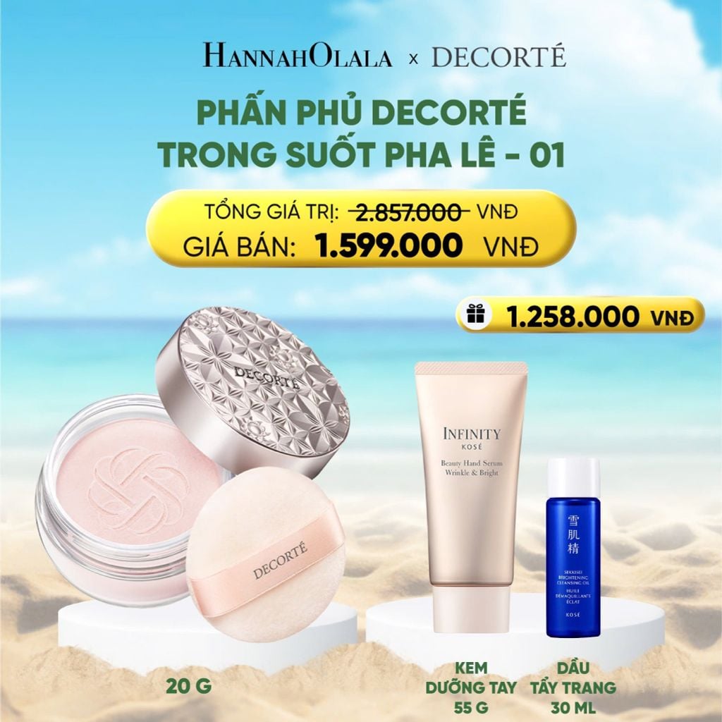  DEAL 8: PHẤN PHỦ DECORTÉ 