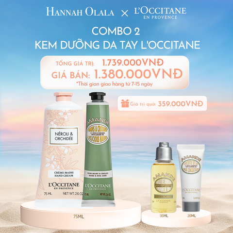  C1110_DEAL 8: COMBO 2 KEM DƯỠNG DA TAY L'OCCITANE 