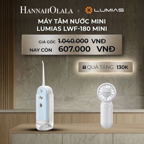  B153_DEAL 9: MÁY TĂM NƯỚC MINI LUMIAS LWF-180 MINI 