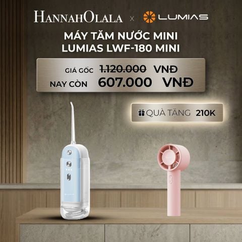  DEAL 9: MÁY TĂM NƯỚC MINI LUMIAS LWF-180 MINI 