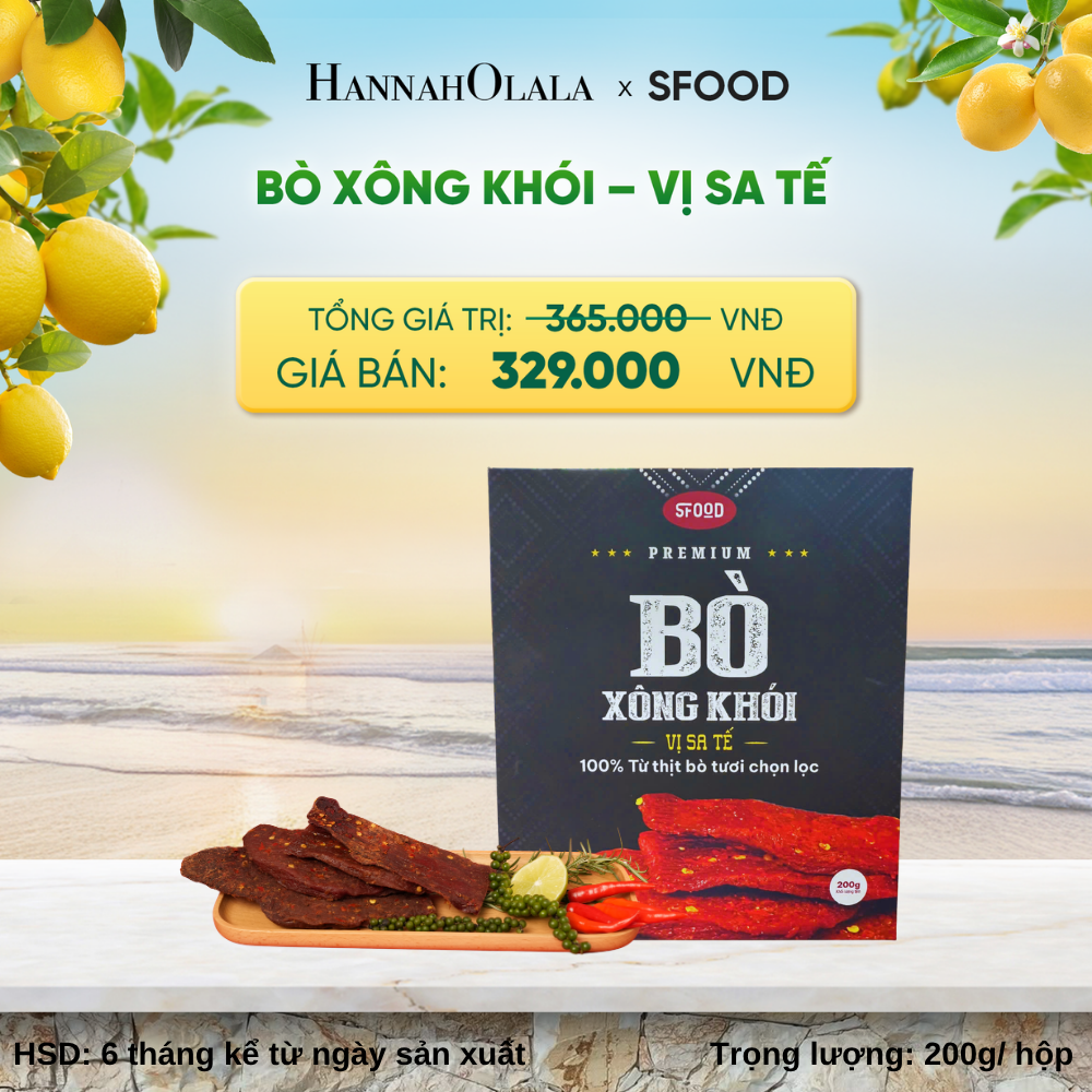  BÒ XÔNG KHÓI – VỊ SA TẾ DEAL 09: A3002 