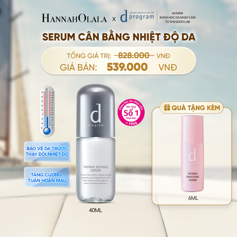  SERUM CÂN BẰNG NHIỆT ĐỘ DA D PROGRAM THERMO SERUM 40ML - DEAL 9 