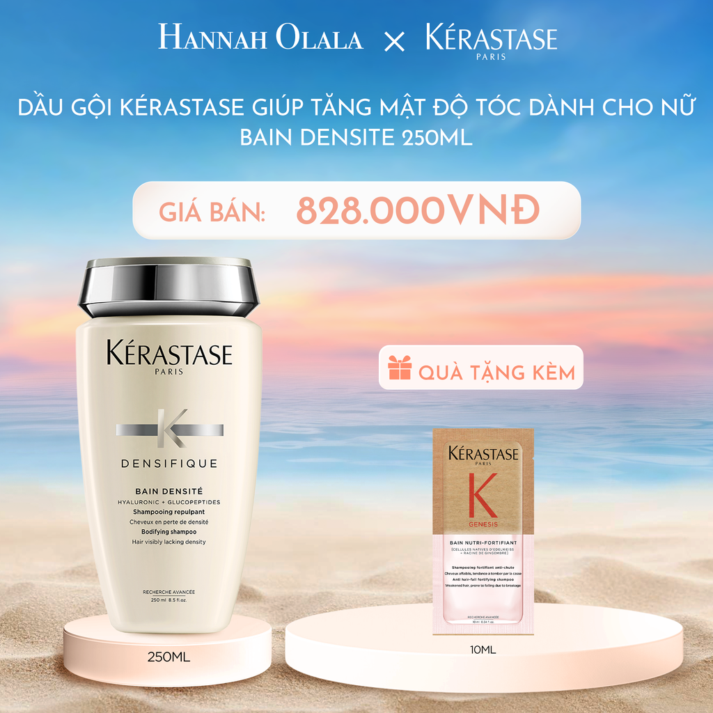  C872_DEAL 9: DẦU GỘI KÉRASTASE GIÚP TĂNG MẬT ĐỘ TÁC DÀNH CHO NỮ BAIN DENSITE 250ML 
