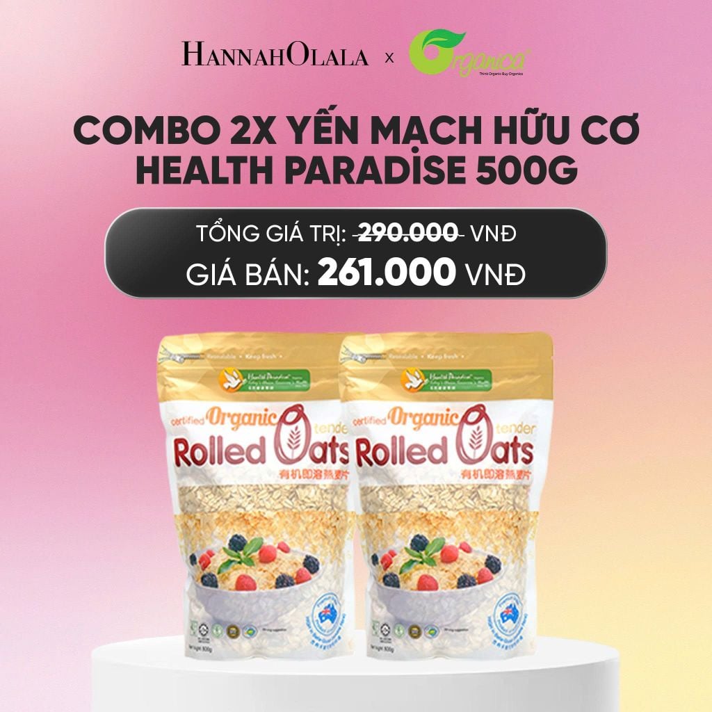  YẾN MẠCH HỮU CƠ HEALTH PARADISE 500G - DEAL 9_A799 
