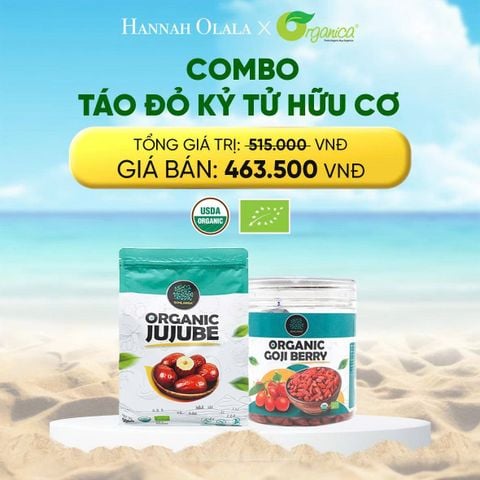  DEAL 9: COMBO TÁO ĐỎ KỶ TỬ HỮU CƠ 