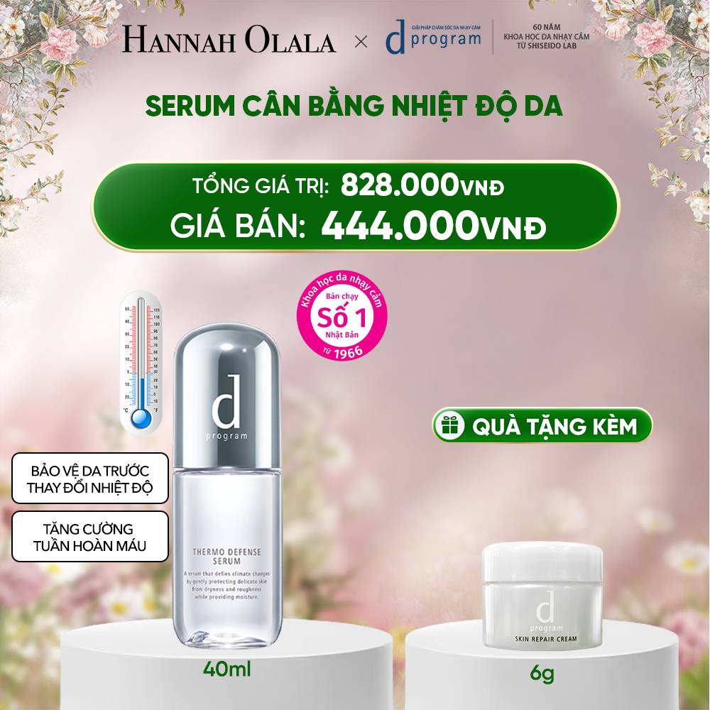  DEAL 9: SERUM CÂN BẰNG NHIỆT ĐỘ DA D PROGRAM THERMO SERUM 40ML 