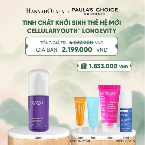  TINH CHẤT KHỞI SINH NAD+ CELLULARYOUTH LONGEVITY - DEAL 12 - A1601 