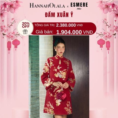  A633_DEAL 9: ĐẦM MẶC TẾT XUÂN Ý 